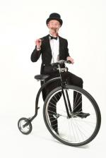 Victorian Gent on Penny Farthing